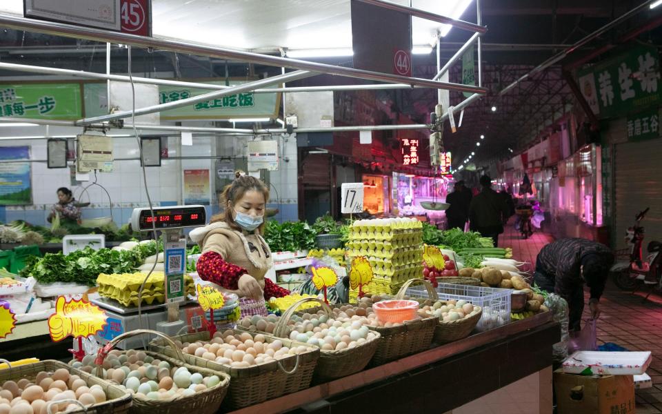 Street vendor wuhan - Getty