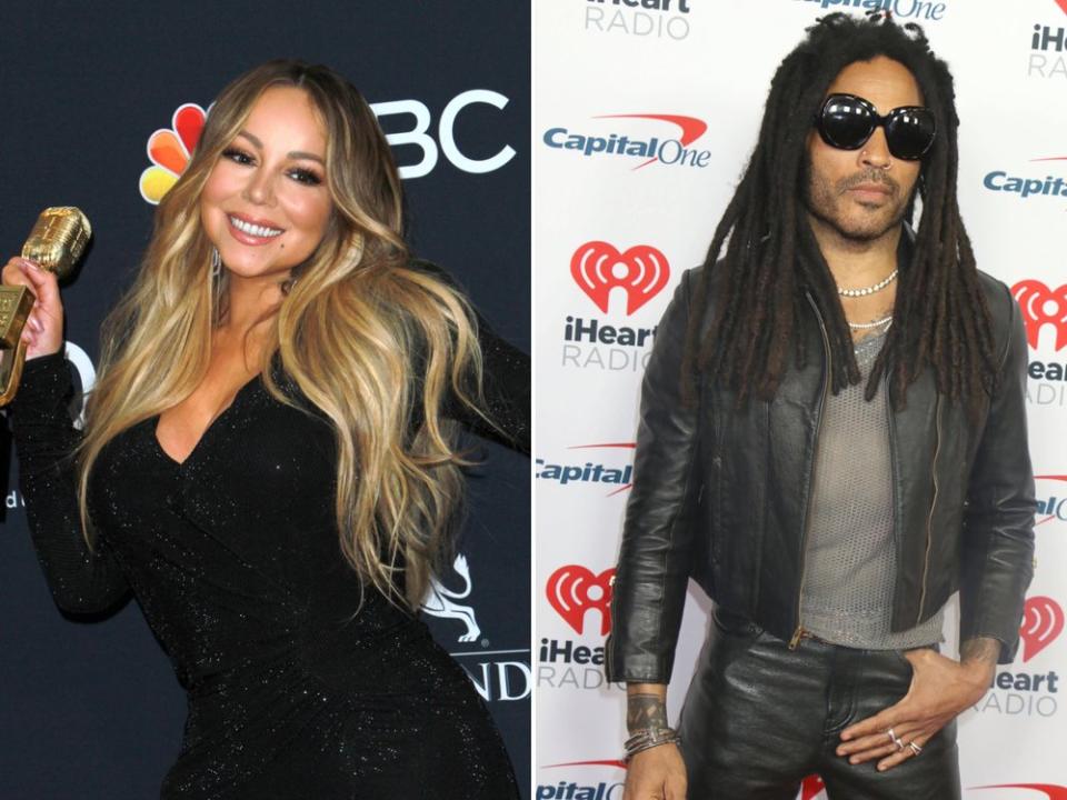 Mariah Carey und Lenny Kravitz kannten sich schon lange, bevor sie berühmt wurden. (Bild: Kathy Hutchins/Shutterstock / imago/Avalon.red)