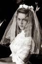 <p>From the embroidered short veil to the high collar design, Juliete's wedding dress from ...<em>And God Created Woman</em> is one of the most iconic gowns to date. Surprisingly enough, the dress had a similar feel to the real-life wedding dress that Brigitte Bardot wore to marry the film's director, Roger Vadim, in 1952.<br></p>