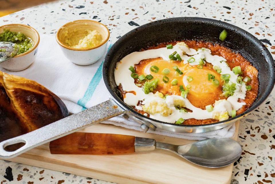 Branja ofrece un menú creativo de estilo israelí elaborado por el ganador de Masterchef Israel, Tom Aviv.