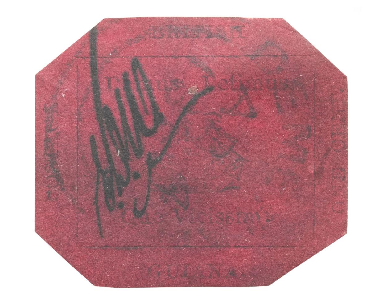 One-Cent Magenta Stamp