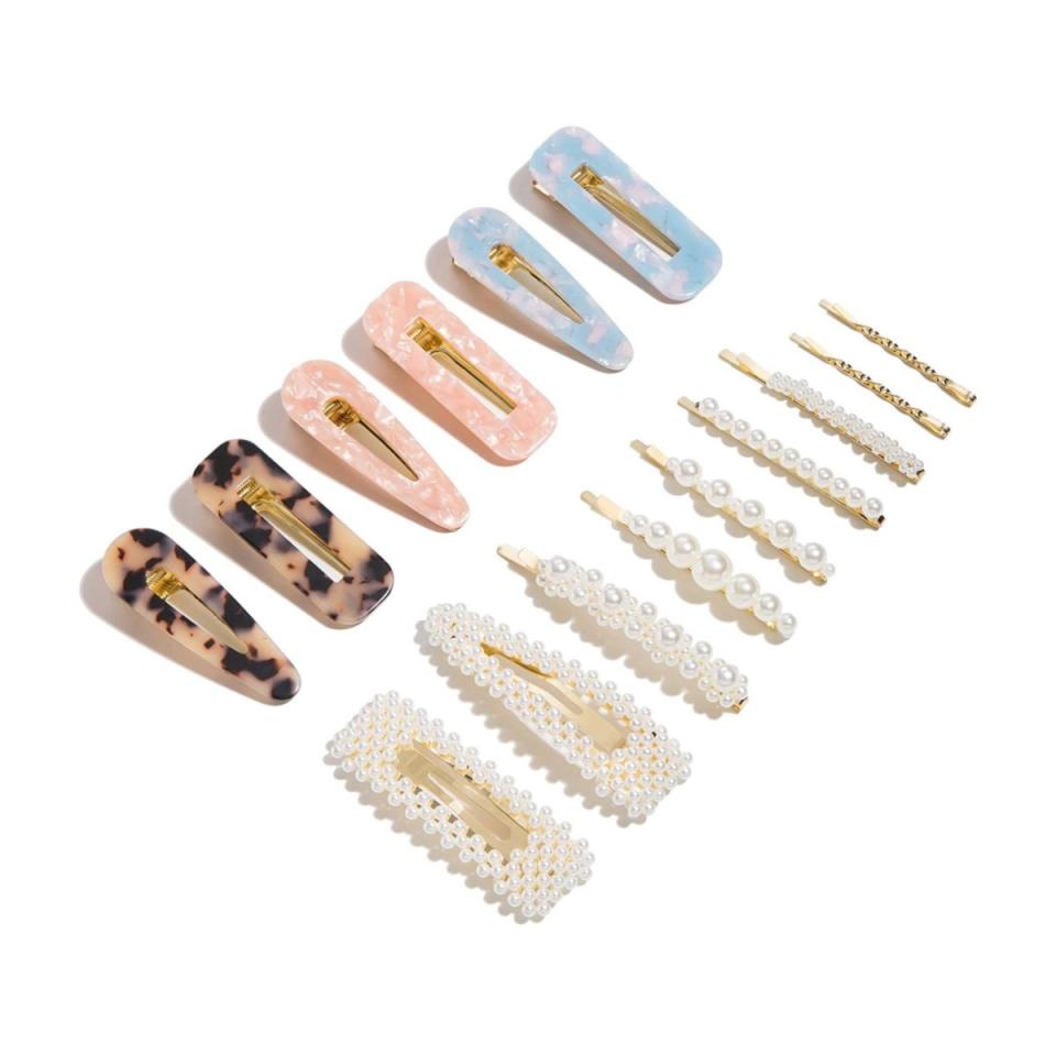 15-Piece Hair Clip Set