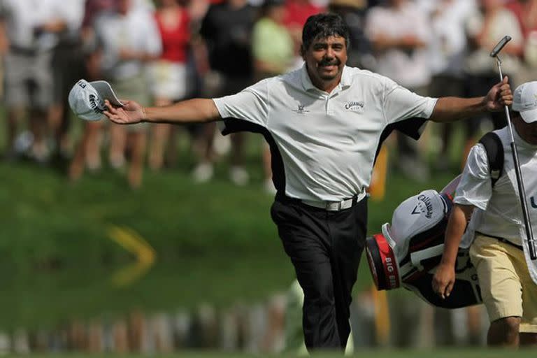 Eduardo Romero, uno de los personajes más pintorescos del golf argentino