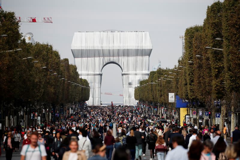 Car free day in Paris