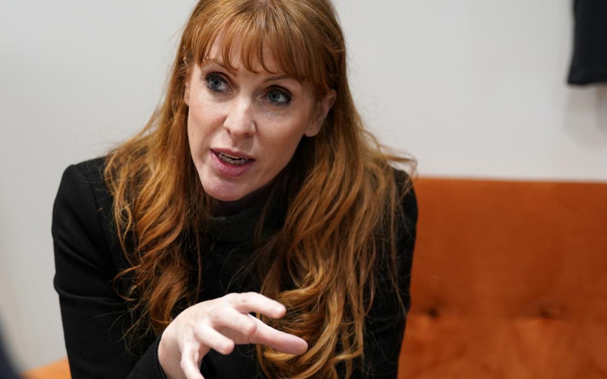 Angela Rayner, the deputy Labour leader, accused Rishi Sunak of 'smoke-and-mirror tactics' - Ian Forsyth