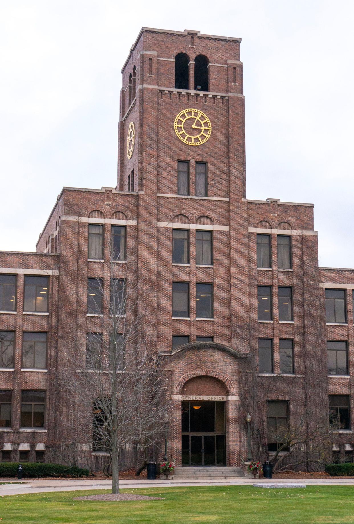 The exterior of Kohler Company’s main building as seen, Monday, November 20, 2023, in Kohler, Wis.