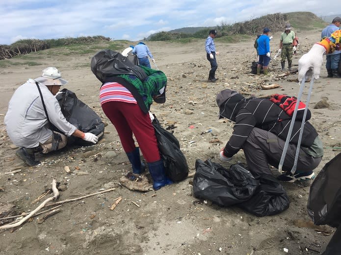 向海致敬　屏東林管處清海岸垃圾850公噸