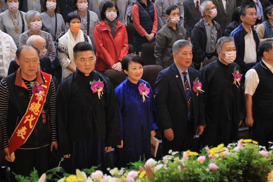 《圖說》中華天帝教總會舉辦「中華民族海內外同胞聯合祭祖大典」。