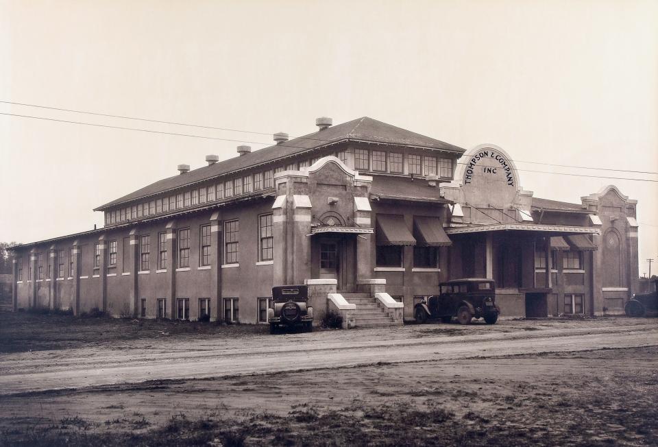 The Thompson Cigar company opened this factory in Bartow about 1925, and cigar makers rolled handmade cigars here for nearly 40 years before the factory closed in the early 1960s. This photo was taken about the time the factory opened.   Credit: Thompson & Co. of Tampa, Inc.
