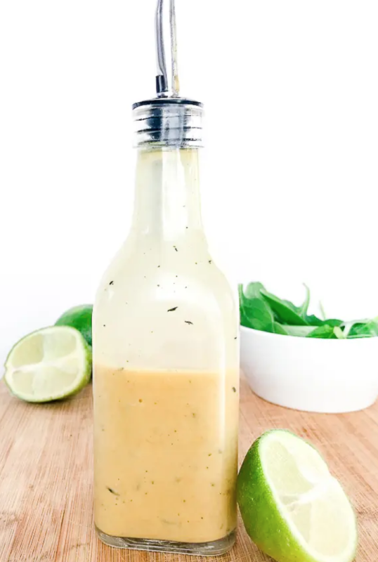 <p>Salads 4 Lunch</p><p>Use this fresh and delicious zesty lime salad dressing as a marinade for grilled chicken or seafood, or a dressing for your next salad.</p><p><strong>Get the recipe: <a href="https://www.salads4lunch.com/recipes/zesty-lime-salad-dressing/" rel="nofollow noopener" target="_blank" data-ylk="slk:Zesty Lime Salad Dressing;elm:context_link;itc:0;sec:content-canvas" class="link ">Zesty Lime Salad Dressing</a></strong></p>