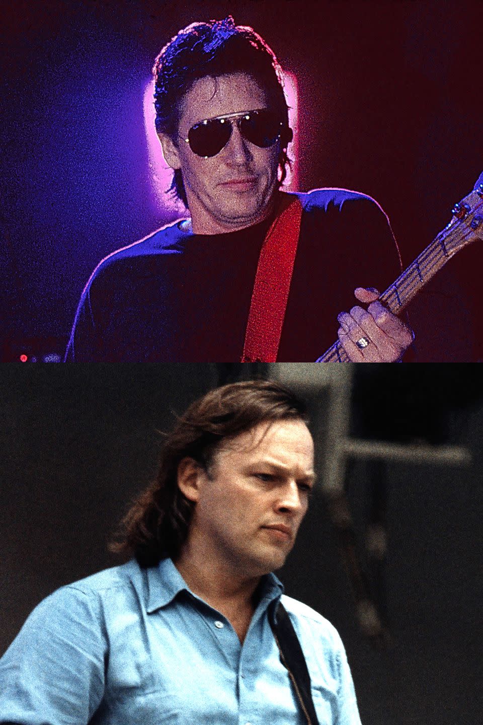1985: Pink Floyd’s Roger Waters vs. David Gilmour