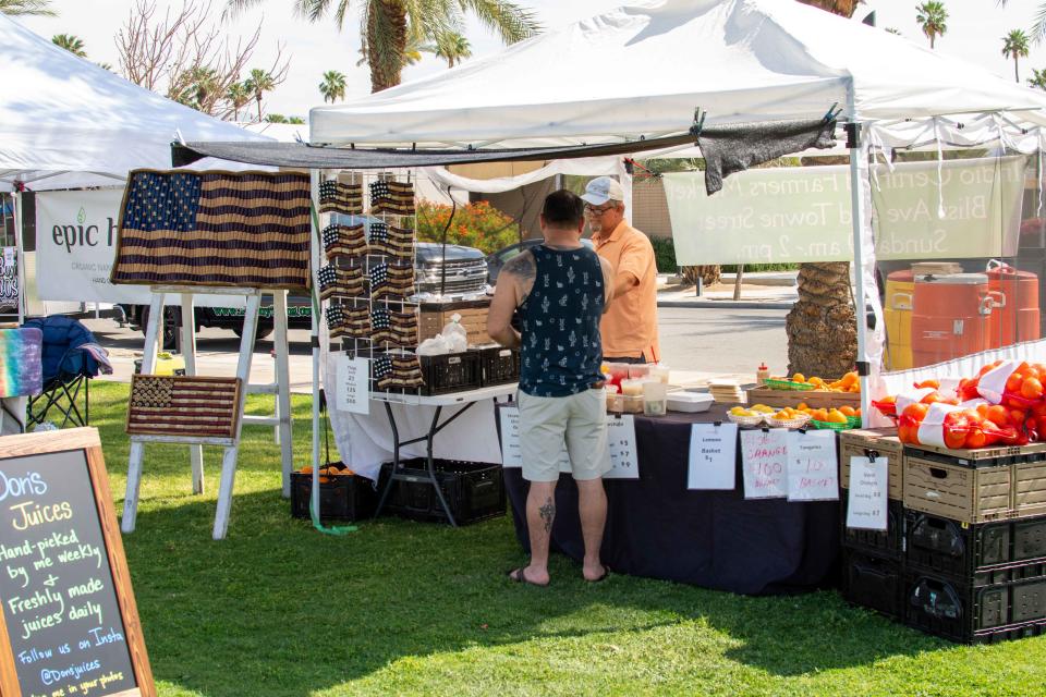 The Rancho Mirage Farmers Market is back for the season and held 8 a.m.-2 p.m. every Friday through May.