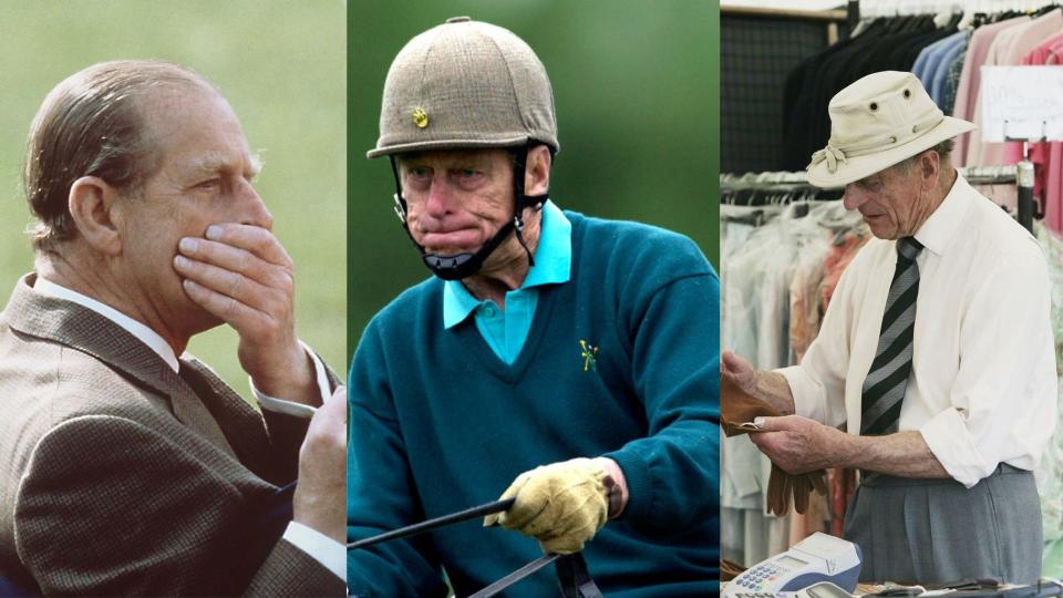 We look back at some of Prince Philip's funniest (and most heartwarming) moments, from sharing a joke with other royals to getting very into sporting events