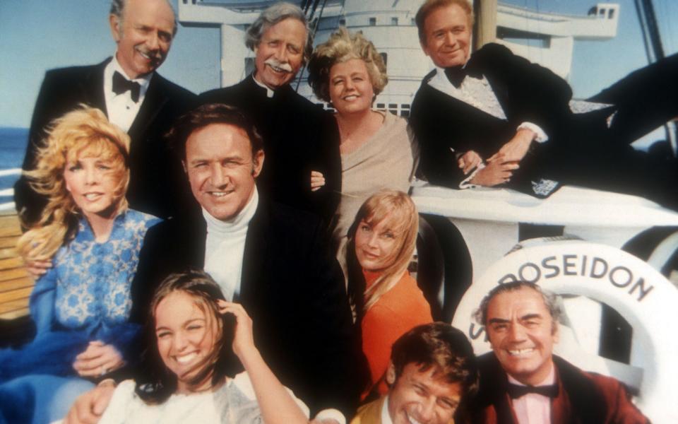 The cast of The Poseidon Adventure, before disaster strikes - Alamy