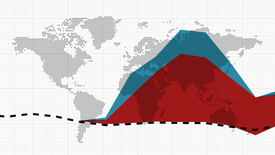 Gráfico sobre el coronavirus