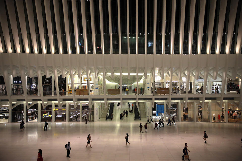 Oculus mall at World Trade Center