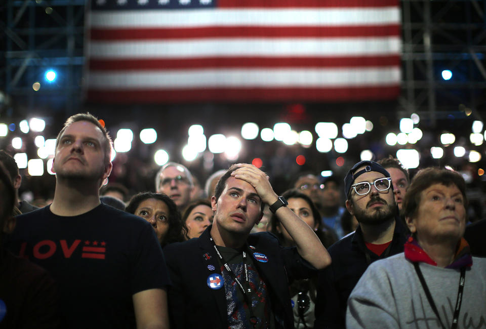 Clinton supporters