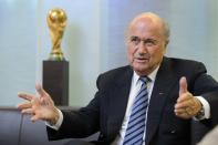 FIFA president Sepp Blatter is not a target of the US corruption probe, the New York Times says (AFP Photo/Fabrice Coffrini)