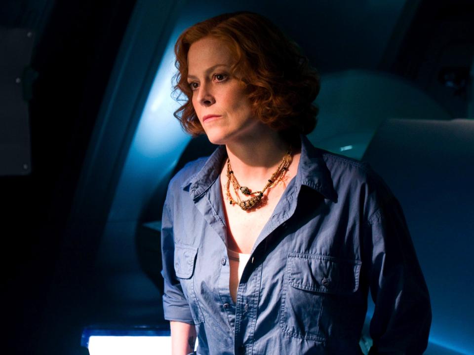 Sigourney Weaver in 2009’s ‘Avatar’Rex Features