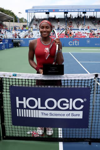 <p>Rob Carr/Getty</p> Coco Gauff