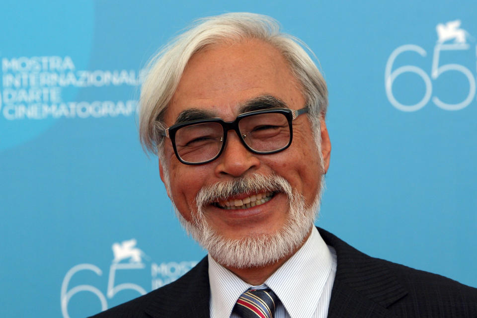 Hayao Miyazaki at Venice