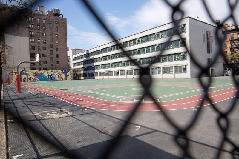 The outbreak of the coronavirus disease (COVID-19) in the Manhattan borough of New York City