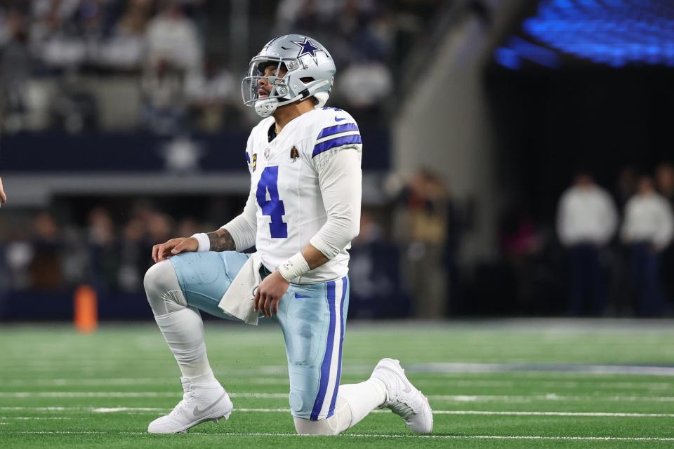 Dallas Cowboys quarterback Dak Prescott might be surpassed by upstart Houston Texans star C.J. Stroud in the race to see which Texas-based quarterback makes it to a Super Bowl first.