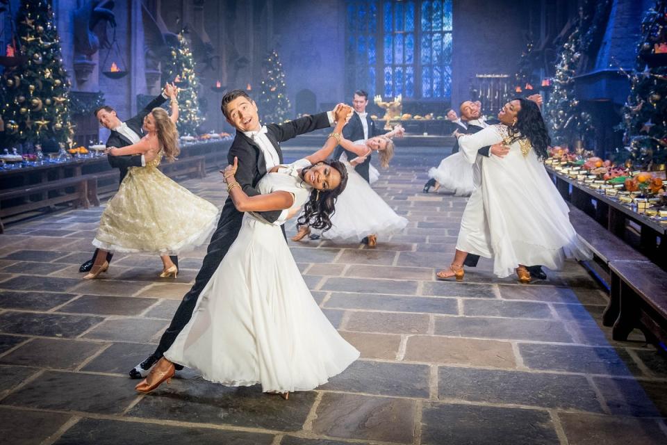 Robin Windsor and Alison Hammond dancing together on ‘Strictly’ (BBC)