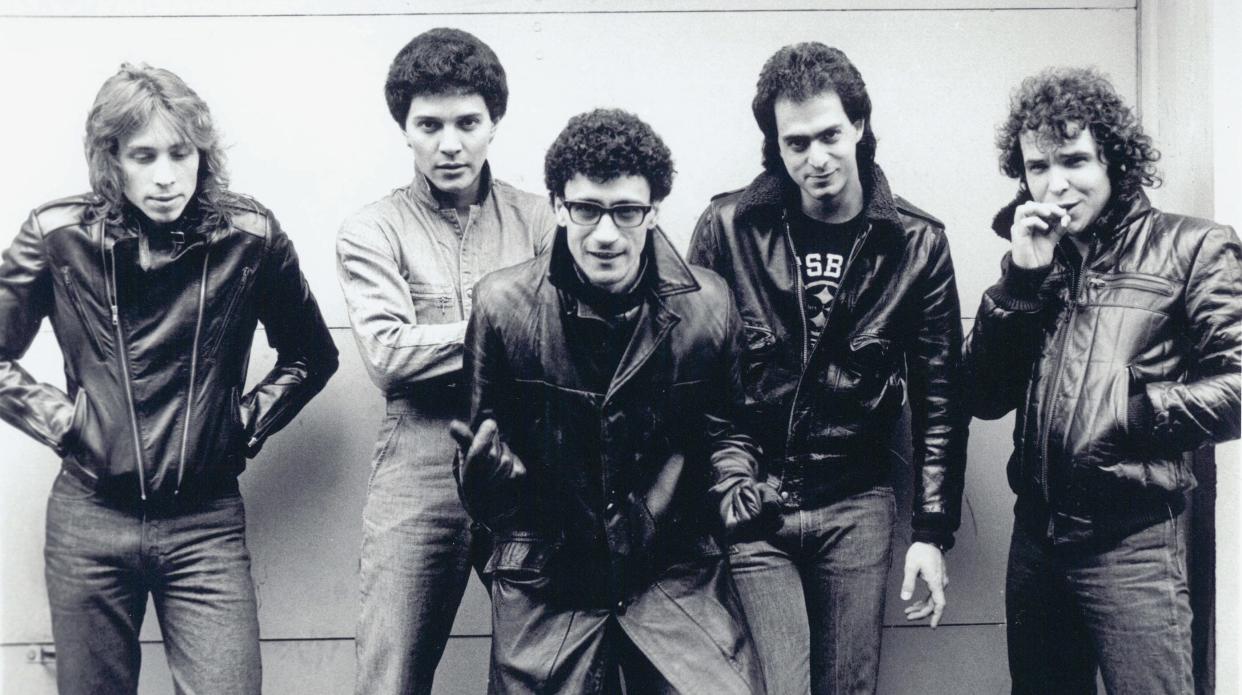 Donnie Iris and the Cruisers are shown in 1981. The band, which scored the rock radio hits u0022Ah! Leah!u0022 and u0022Love Is Like a Rock,u0022 will open for Journey Saturday night at the Concert for Legends at Tom Benson Hall of Fame Stadium.