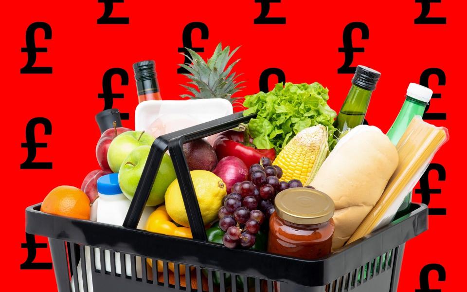 waitrose vs sainsburys shopping basket