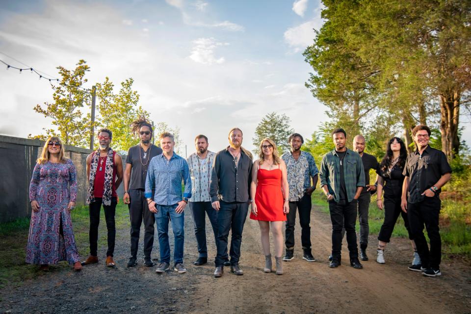 The Tedeschi Trucks Band in Arrington, Virginia, in August 2021.