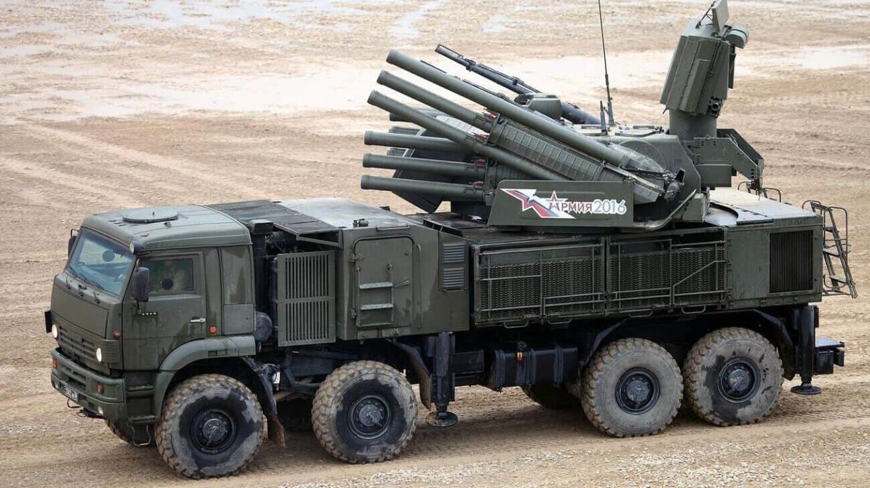 PANTSIR-S1 AIR DEFENCE SYSTEM. PHOTO: WIKIPEDIA