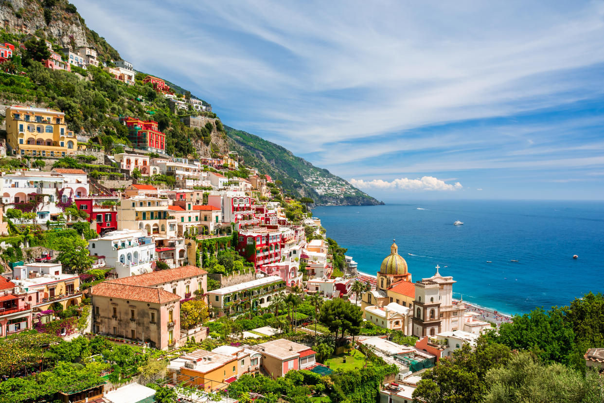 Beautiful view on Positano on the Italian Amalfi coast. (Supplied Body Shop/samael334 - stock.adobe.com)