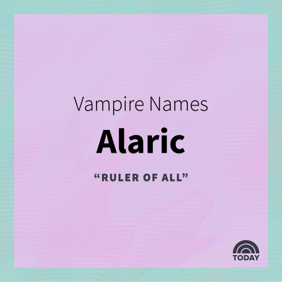 Vampire Names