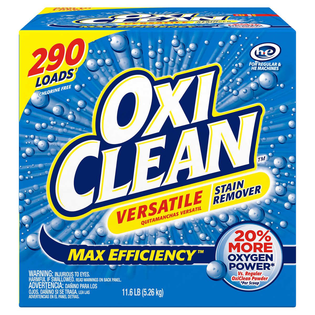 OxiClean Max Stain Remover Laundry Detergent