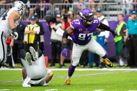 NFL: Oakland Raiders at Minnesota Vikings