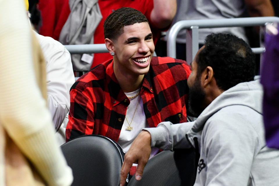 LaMelo Ball is far from just another high school basketball player. (Photo by Allen Berezovsky/Getty Images)