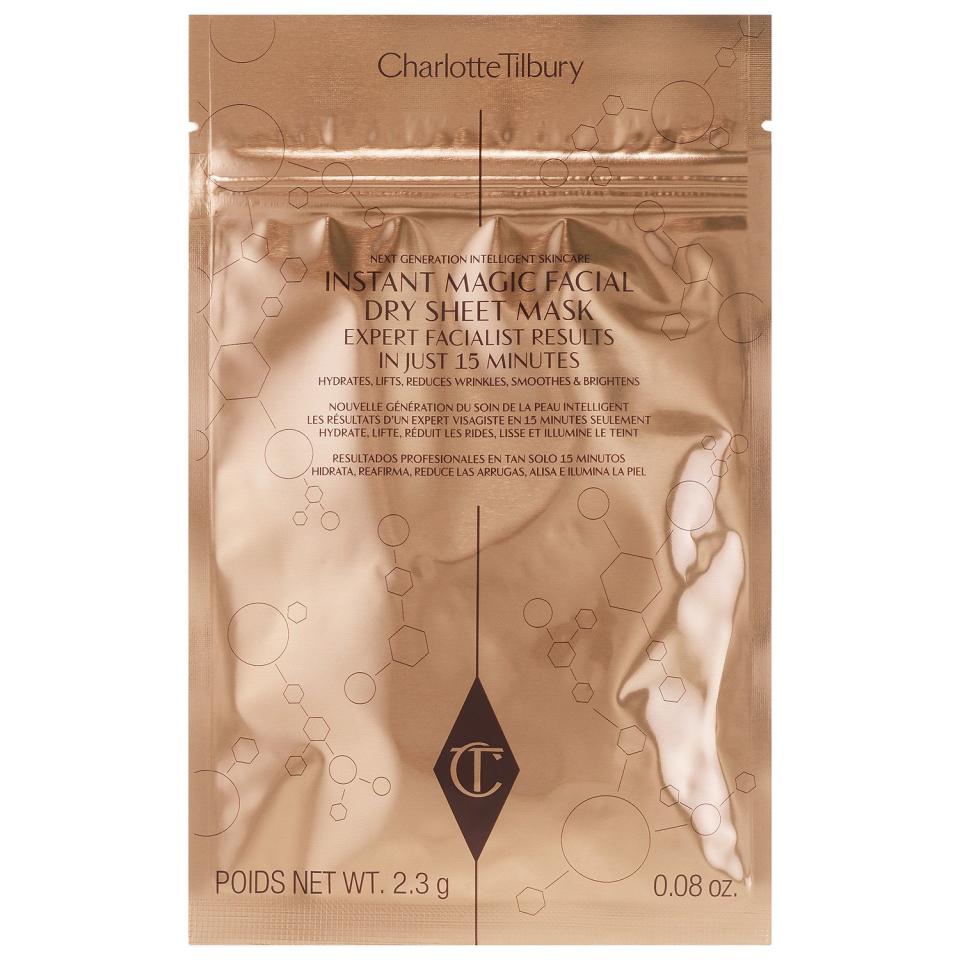 15) Instant Magic Facial Dry Sheet Mask