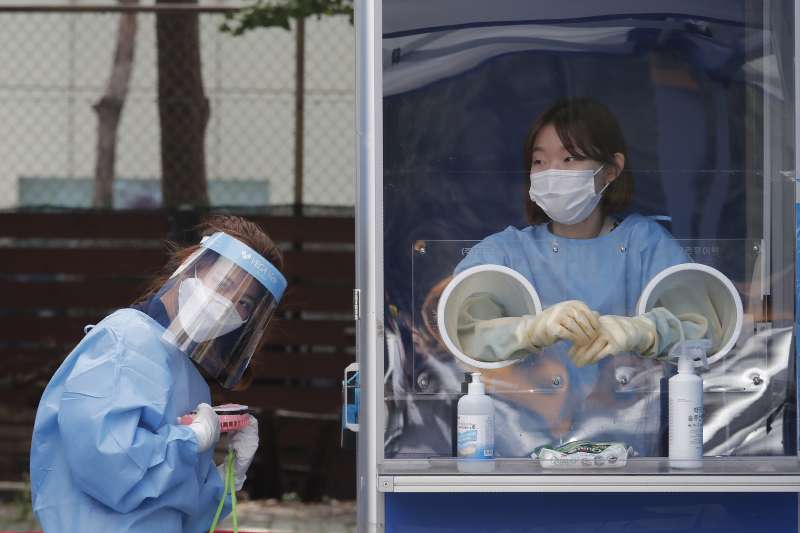 南韓新冠肺炎疫情升溫，當局升高防疫層級（AP）