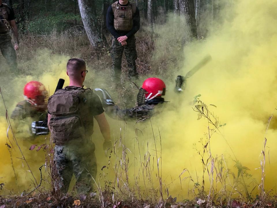 Marine martial arts at Quantico