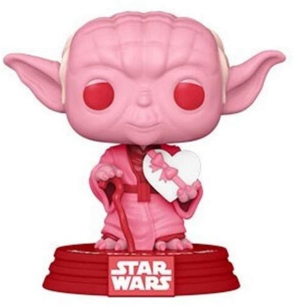 Funko Pop! ‘Star Wars’: Valentine’s Yoda With Heart - Credit: Amazon