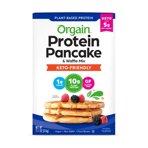 Orgain Keto Friendly Protein Pancake Mix