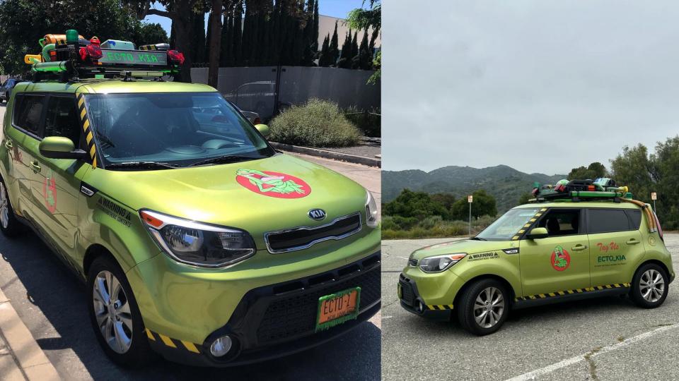 A Ghostbusters-Themed Kia Soul Has Been Stolen In Los Angeles