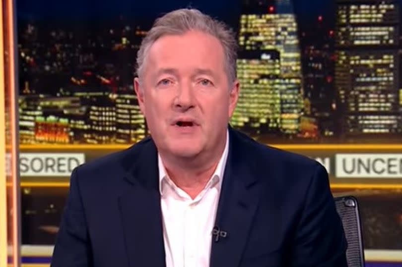 Piers Morgan on his show Uncensored