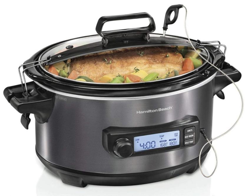 Crock Pot 6 Quart Slow Cooker works with Alexa