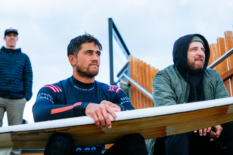 Ezekiel Laul, pictured here during the Margaret River Pro in Western Australia.