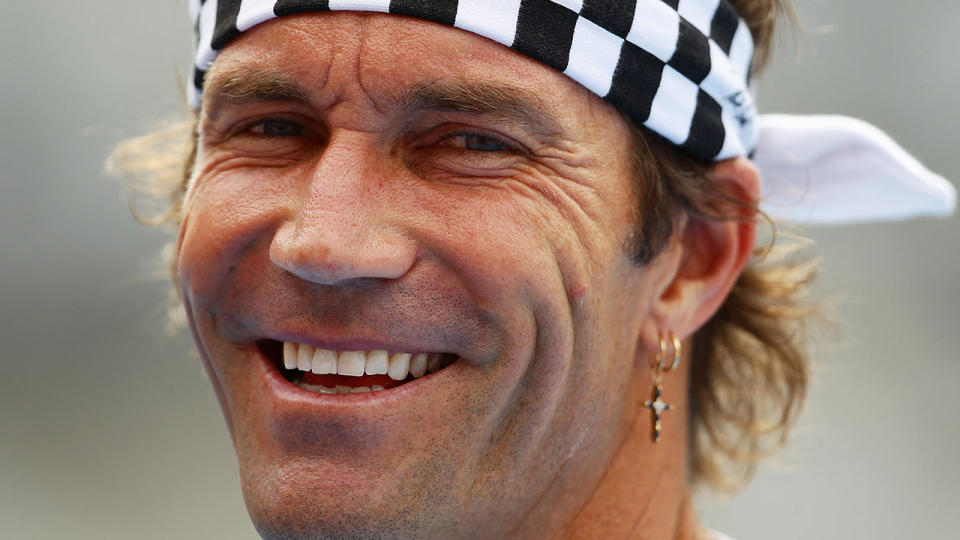 Pat Cash, pictured here at the Australian Open in 2010.