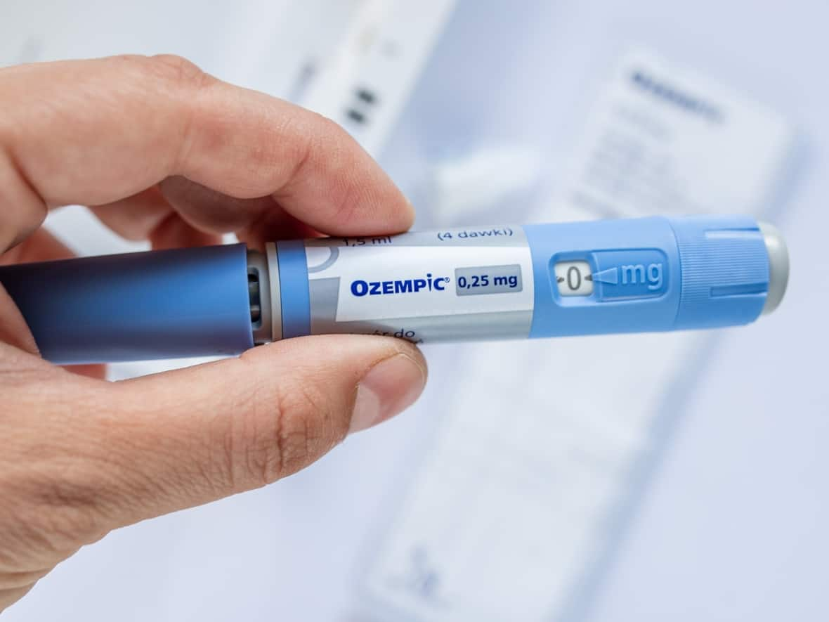 Ozempic is pictured in a file photo from May 2022. Buyers who might not have diabetes have been seeking out the medication because celebrities, advertisements and people on social media have hyped up its potential for weight loss. (Shutterstock - image credit)