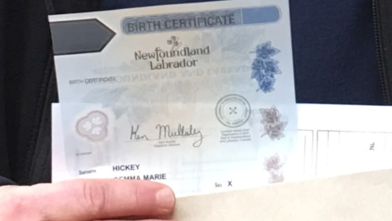 X marks the spot: Gemma Hickey breaks new ground with gender-neutral birth certificate