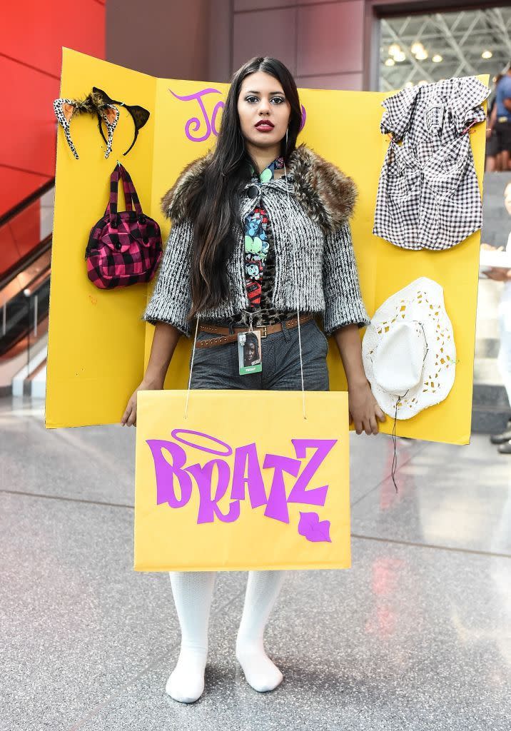 <p>If your teen is obsessed with everything Y2k, help them recreate one of the looks from the dolls that kept a hold on a generation. You can also customize it however you like, with bell bottom jeans and limo driver hat, or keep it simple with a logo tee.</p><p><a class="link " href="https://www.amazon.com/dp/B08C6KBZFD?tag=syn-yahoo-20&ascsubtag=%5Bartid%7C10055.g.21931993%5Bsrc%7Cyahoo-us" rel="nofollow noopener" target="_blank" data-ylk="slk:SHOP BRATZ T-SHIRT;elm:context_link;itc:0;sec:content-canvas">SHOP BRATZ T-SHIRT</a></p>